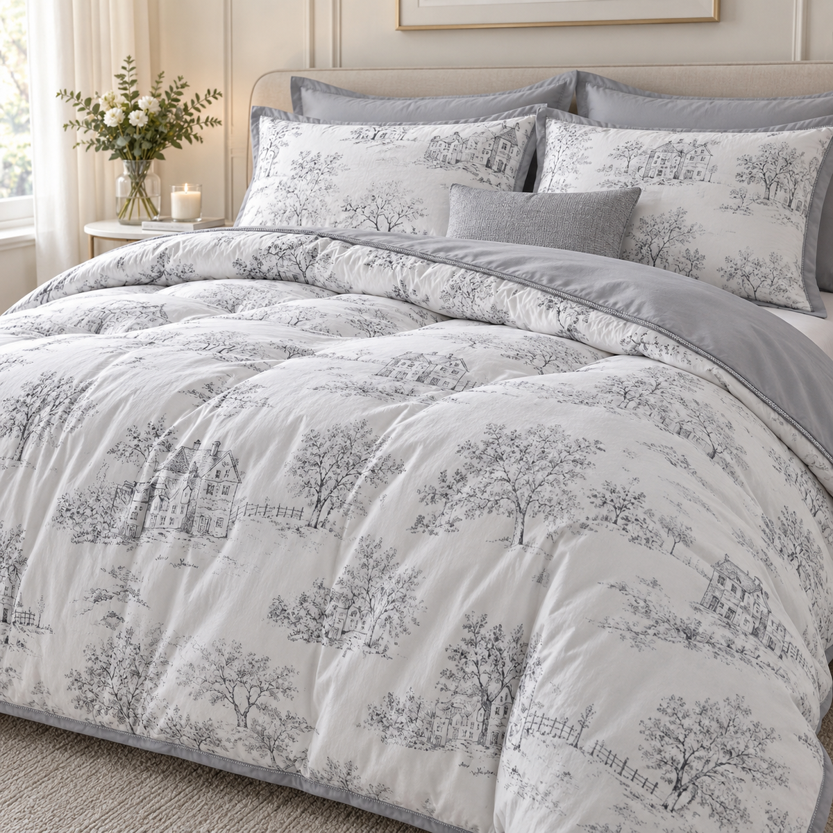 Winter Sketch Comforter