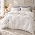 Blue Flower Stitch Pattern Comforter (2 Colors)