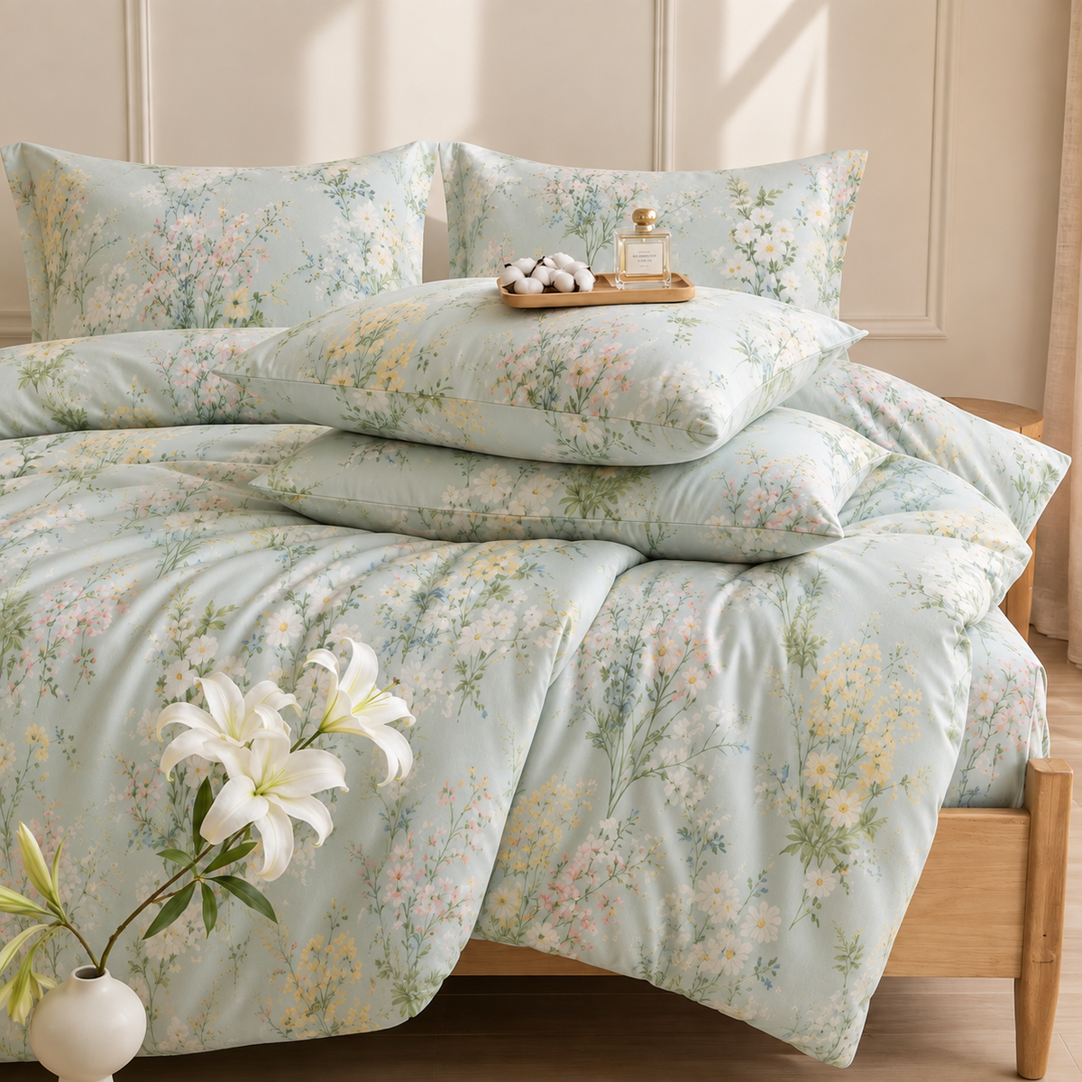 Flora Mist Classic Style Comforter