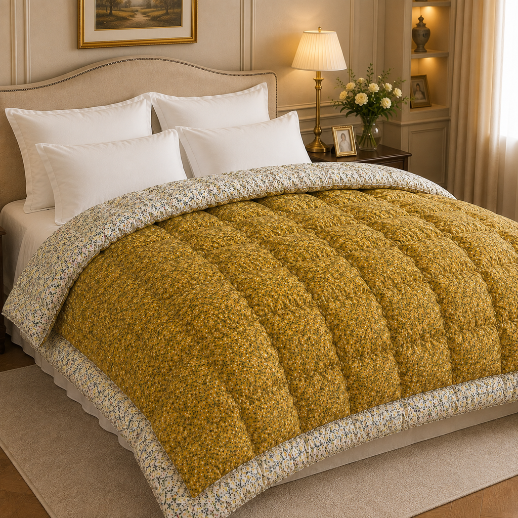 Marigold Quilted Padding Comforter