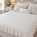 Heirloom Lace Quilted Mattress Pad