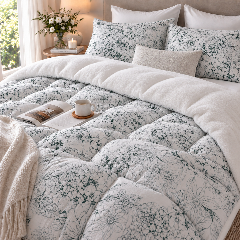 Floral Reverie Comforter (2 Colors)