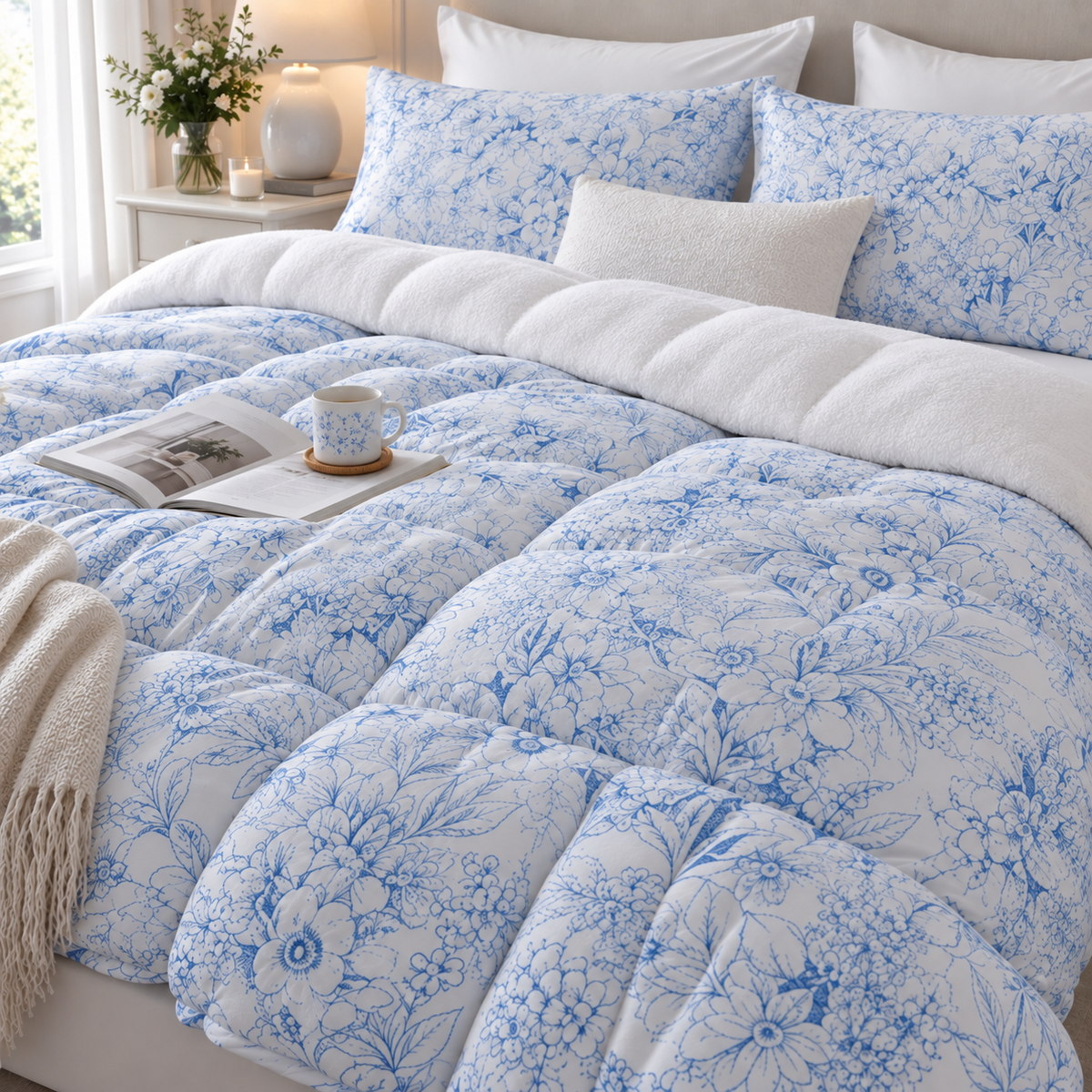 Floral Reverie Comforter (2 Colors)