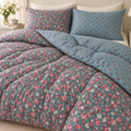 Forest Teal Pure Cotton Comforter